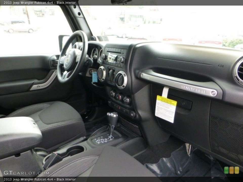 Black Interior Photo for the 2013 Jeep Wrangler Rubicon 4x4 #71567518