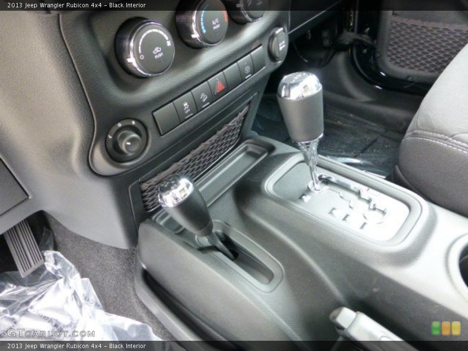 Black Interior Transmission for the 2013 Jeep Wrangler Rubicon 4x4 #71567554