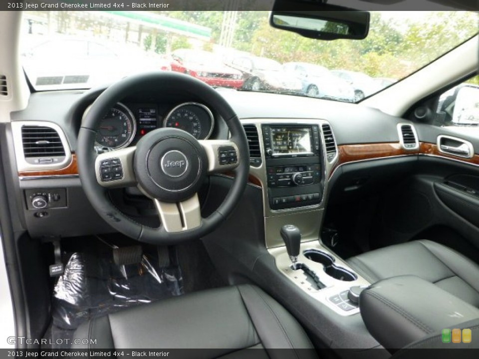 Black Interior Prime Interior for the 2013 Jeep Grand Cherokee Limited 4x4 #71567690