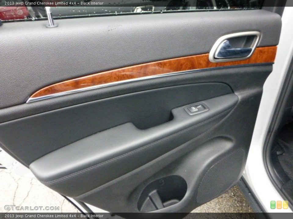 Black Interior Door Panel for the 2013 Jeep Grand Cherokee Limited 4x4 #71567701