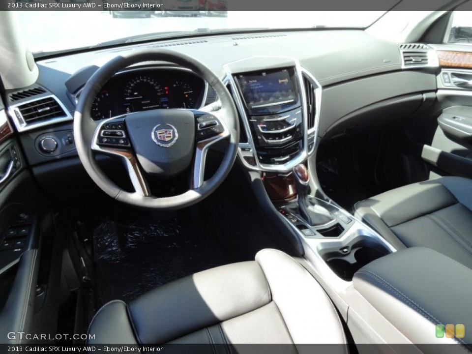 Ebony/Ebony Interior Prime Interior for the 2013 Cadillac SRX Luxury AWD #71567884