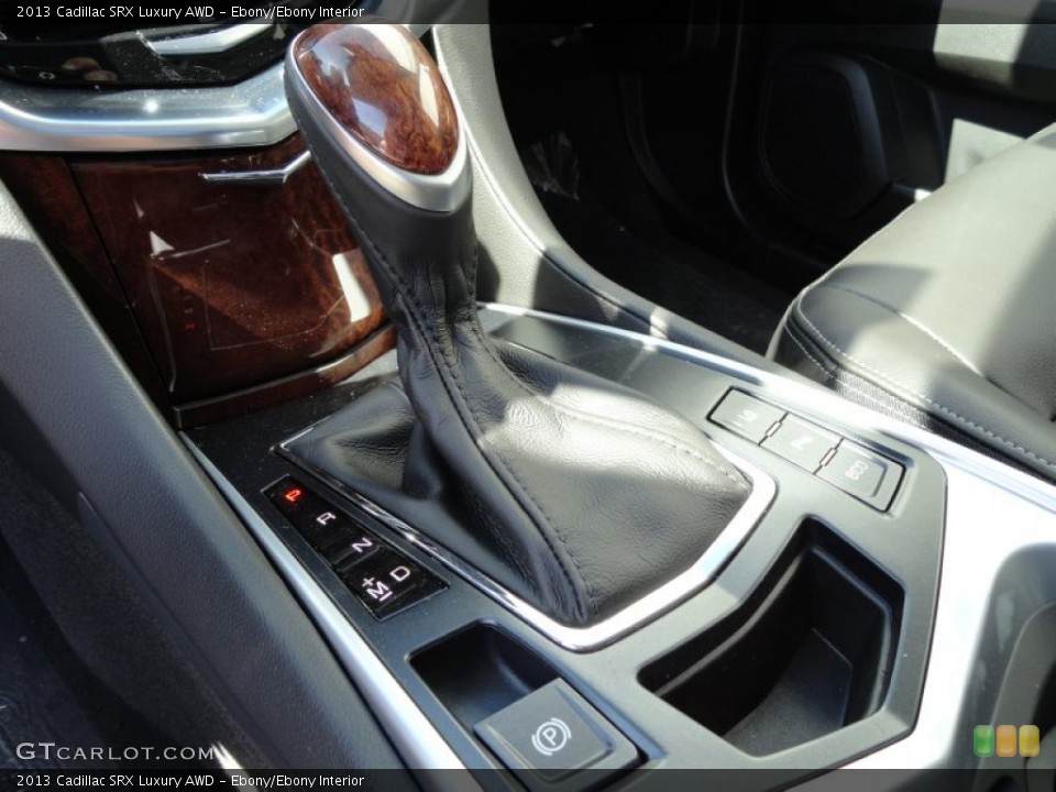 Ebony/Ebony Interior Transmission for the 2013 Cadillac SRX Luxury AWD #71567947