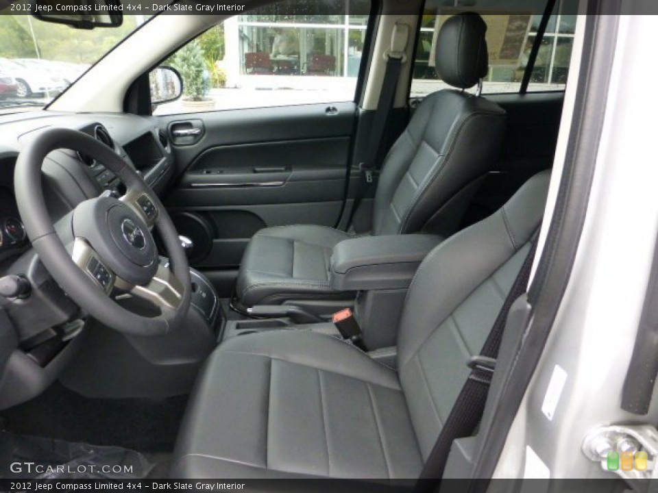 Dark Slate Gray Interior Photo for the 2012 Jeep Compass Limited 4x4 #71569867