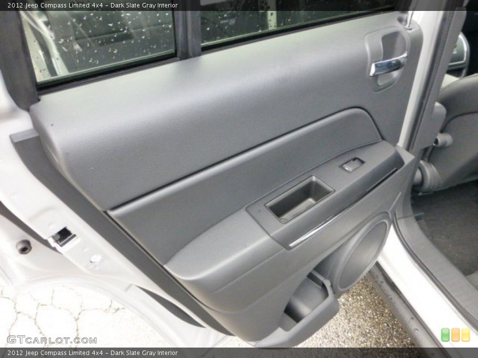 Dark Slate Gray Interior Door Panel for the 2012 Jeep Compass Limited 4x4 #71569891