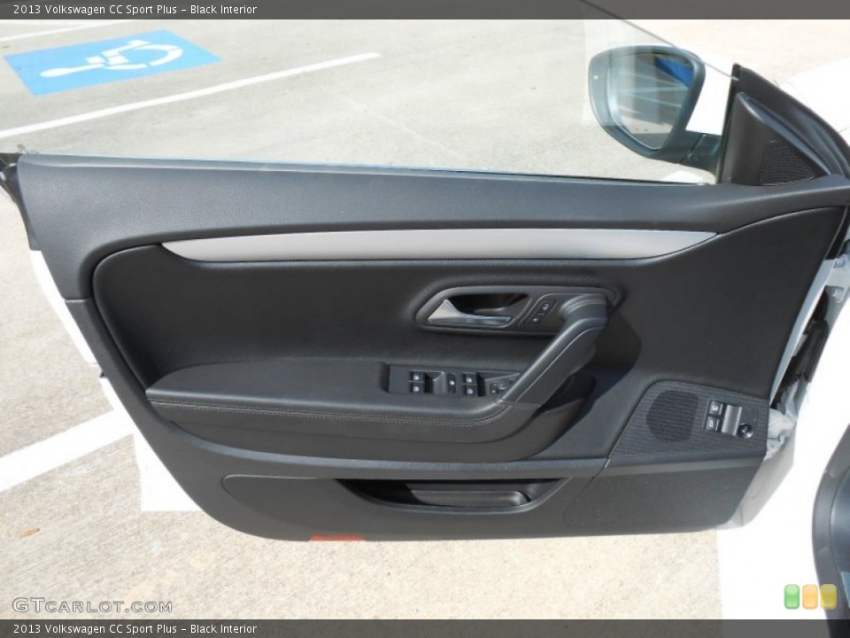 Black Interior Door Panel for the 2013 Volkswagen CC Sport Plus #71570080
