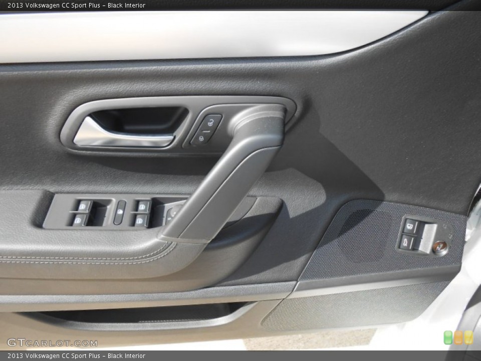 Black Interior Door Panel for the 2013 Volkswagen CC Sport Plus #71570179