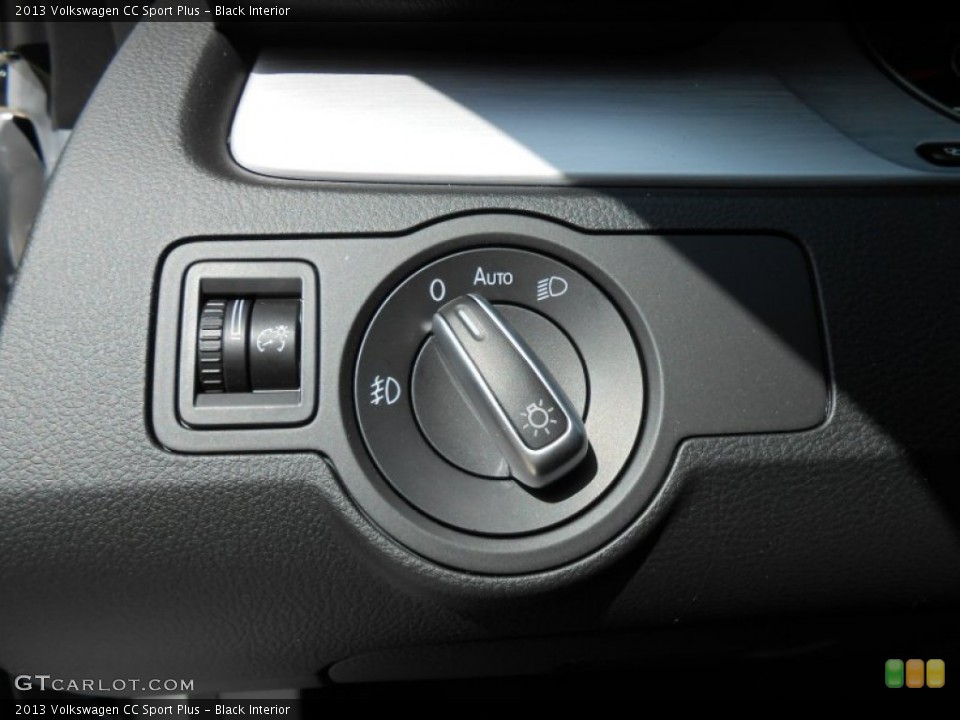 Black Interior Controls for the 2013 Volkswagen CC Sport Plus #71570404