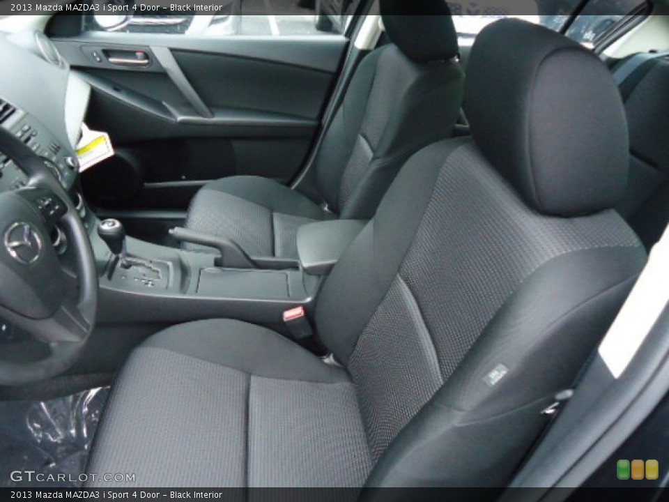 Black Interior Photo for the 2013 Mazda MAZDA3 i Sport 4 Door #71570833