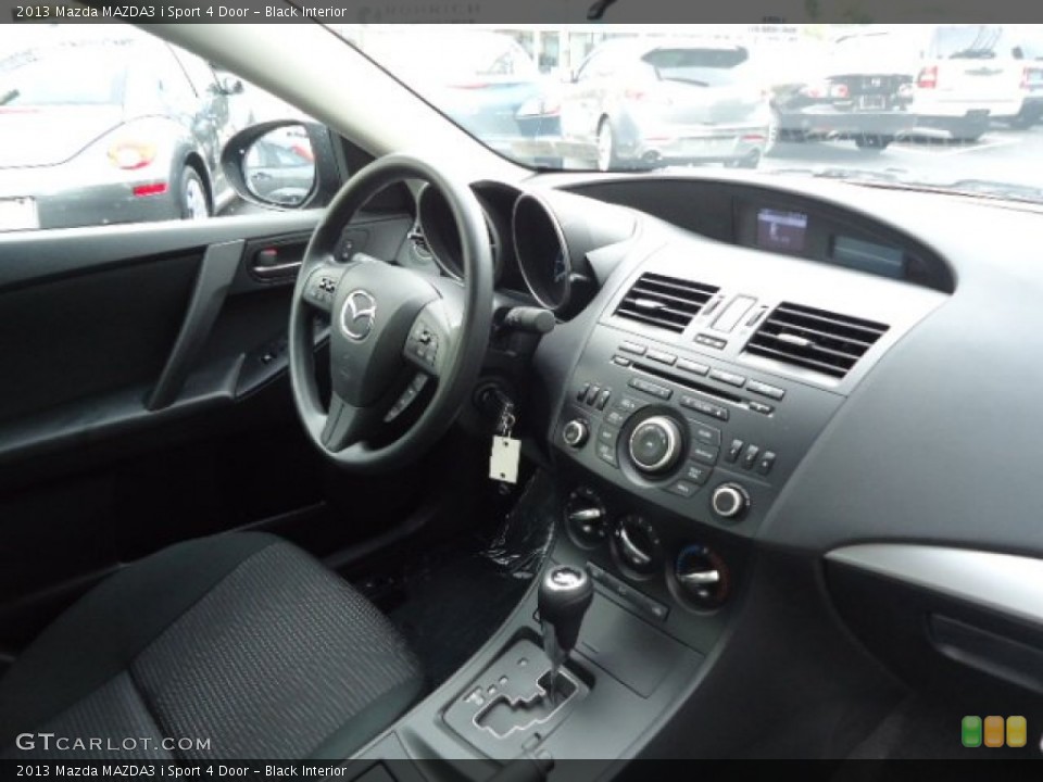 Black Interior Dashboard for the 2013 Mazda MAZDA3 i Sport 4 Door #71570896