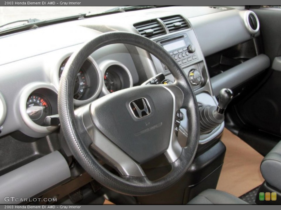 Gray Interior Dashboard for the 2003 Honda Element EX AWD #71571229