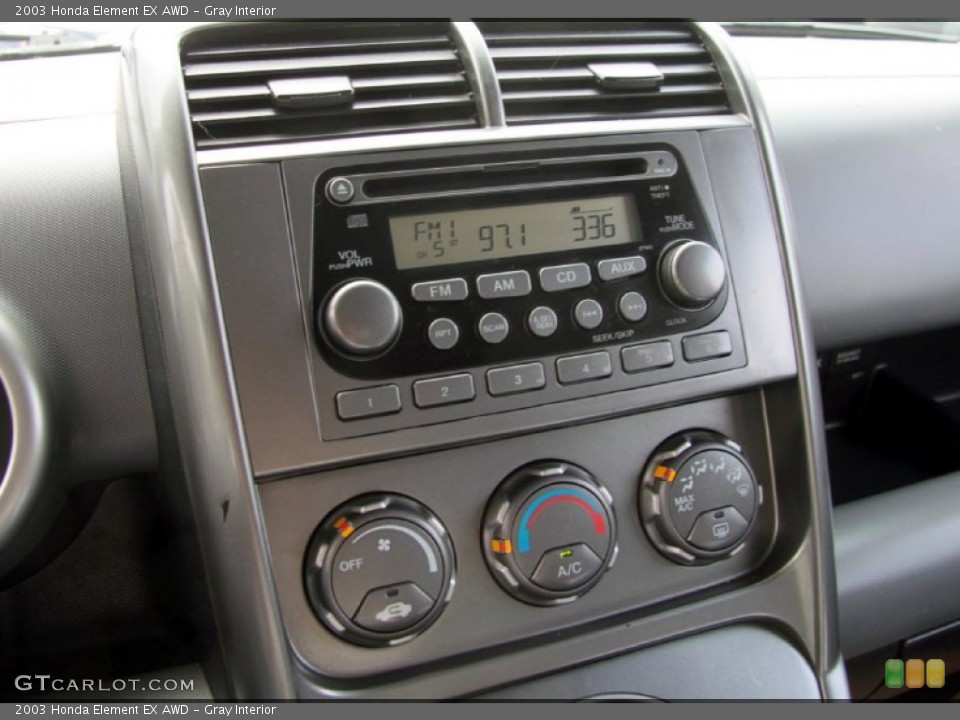 Gray Interior Audio System for the 2003 Honda Element EX AWD #71571238