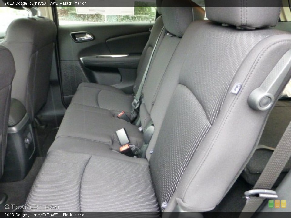 Black Interior Rear Seat for the 2013 Dodge Journey SXT AWD #71572054