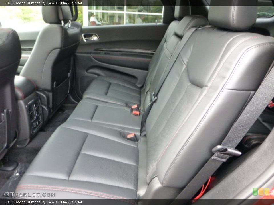 Black Interior Rear Seat for the 2013 Dodge Durango R/T AWD #71572541