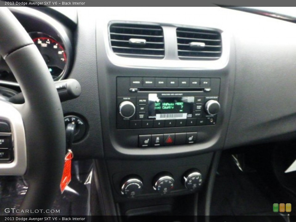 Black Interior Controls for the 2013 Dodge Avenger SXT V6 #71572760