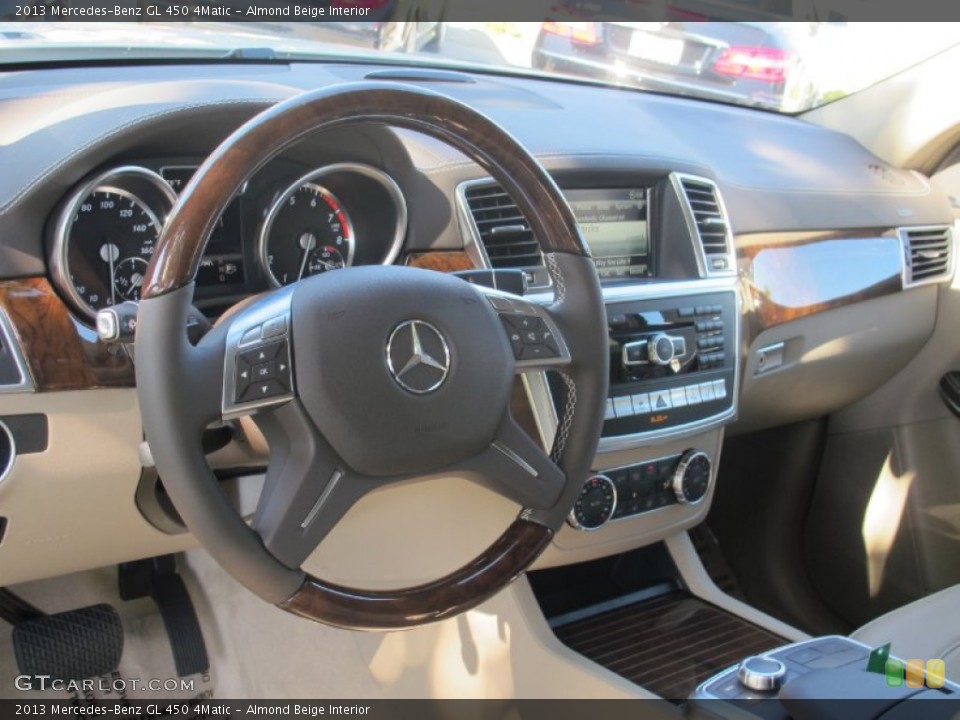Almond Beige Interior Dashboard for the 2013 Mercedes-Benz GL 450 4Matic #71573168