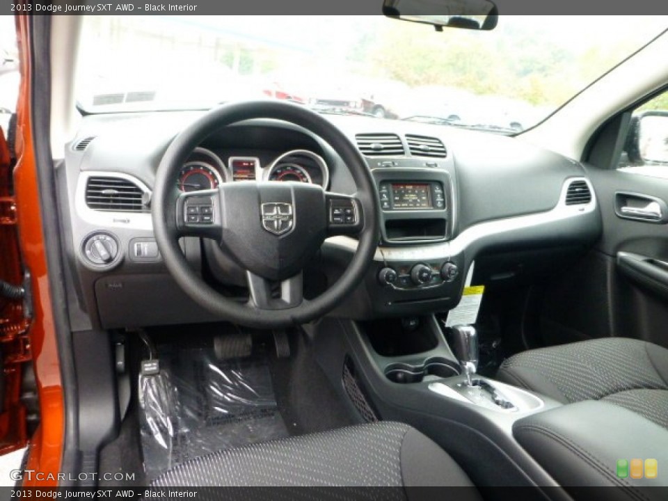 Black Interior Prime Interior for the 2013 Dodge Journey SXT AWD #71573369