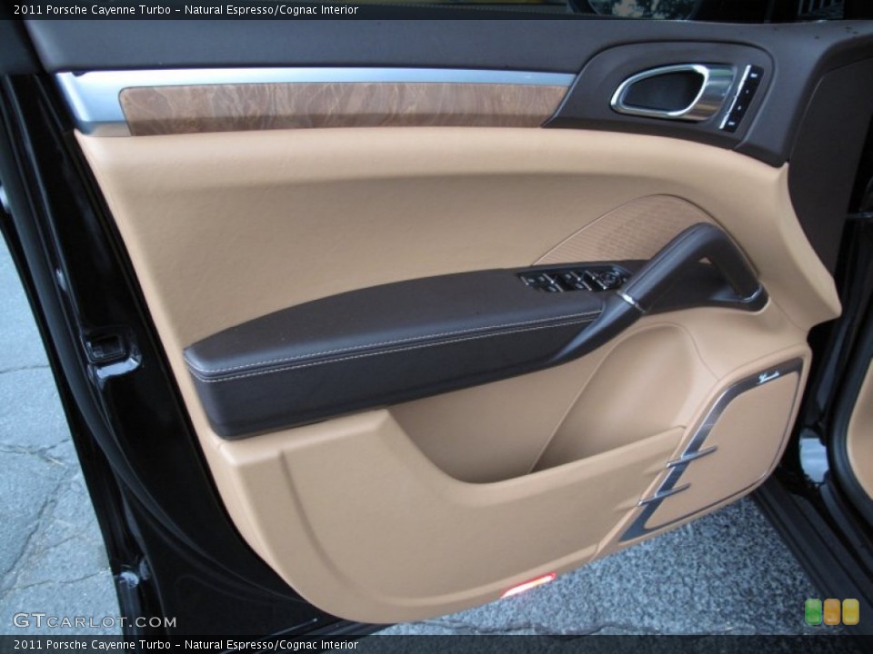 Natural Espresso/Cognac Interior Door Panel for the 2011 Porsche Cayenne Turbo #71576072
