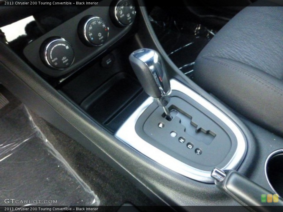 Black Interior Transmission for the 2013 Chrysler 200 Touring Convertible #71578409