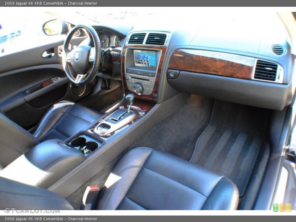 Charcoal Interior Dashboard for the 2009 Jaguar XK XK8 Convertible #71579126