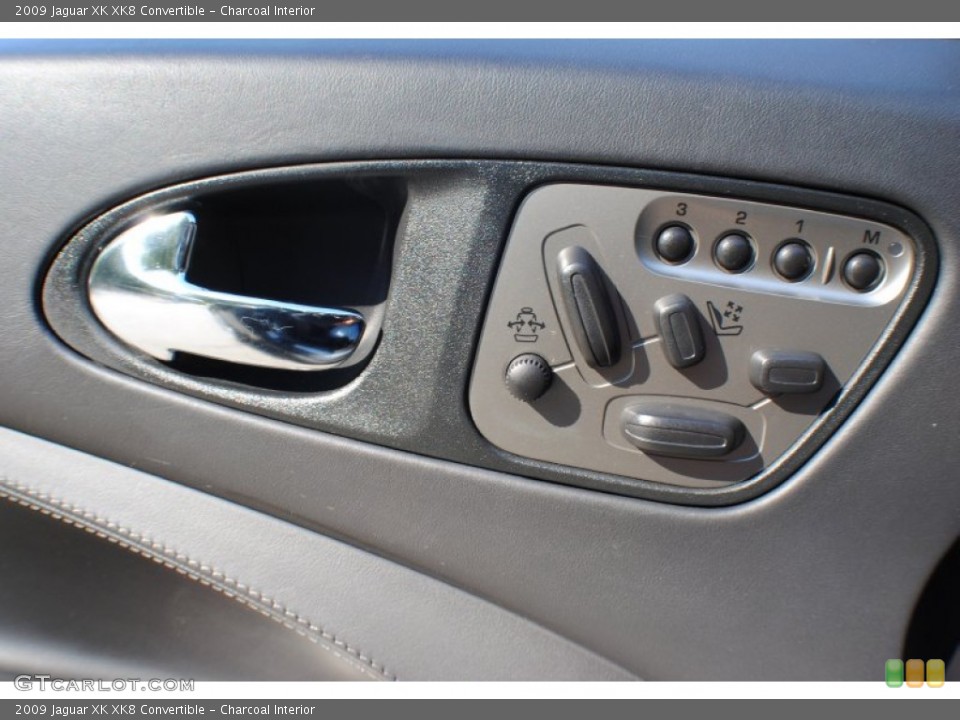 Charcoal Interior Controls for the 2009 Jaguar XK XK8 Convertible #71579153