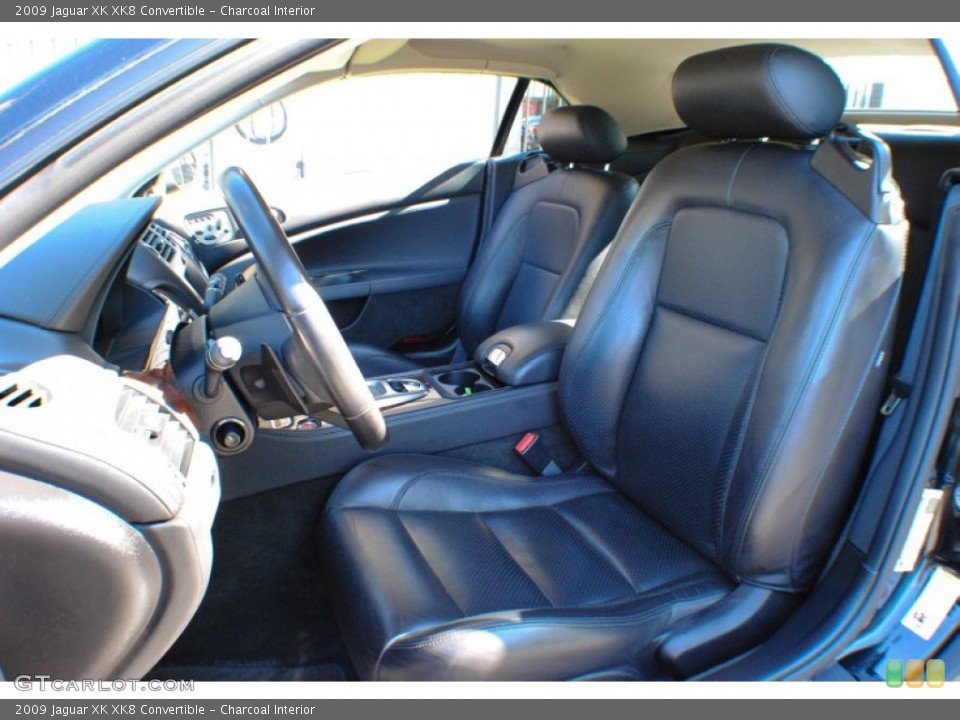 Charcoal Interior Front Seat for the 2009 Jaguar XK XK8 Convertible #71579162