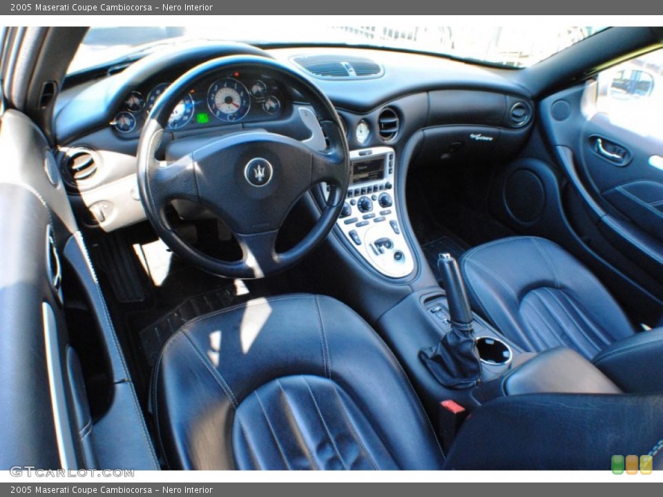 Nero Interior Prime Interior for the 2005 Maserati Coupe Cambiocorsa #71579498