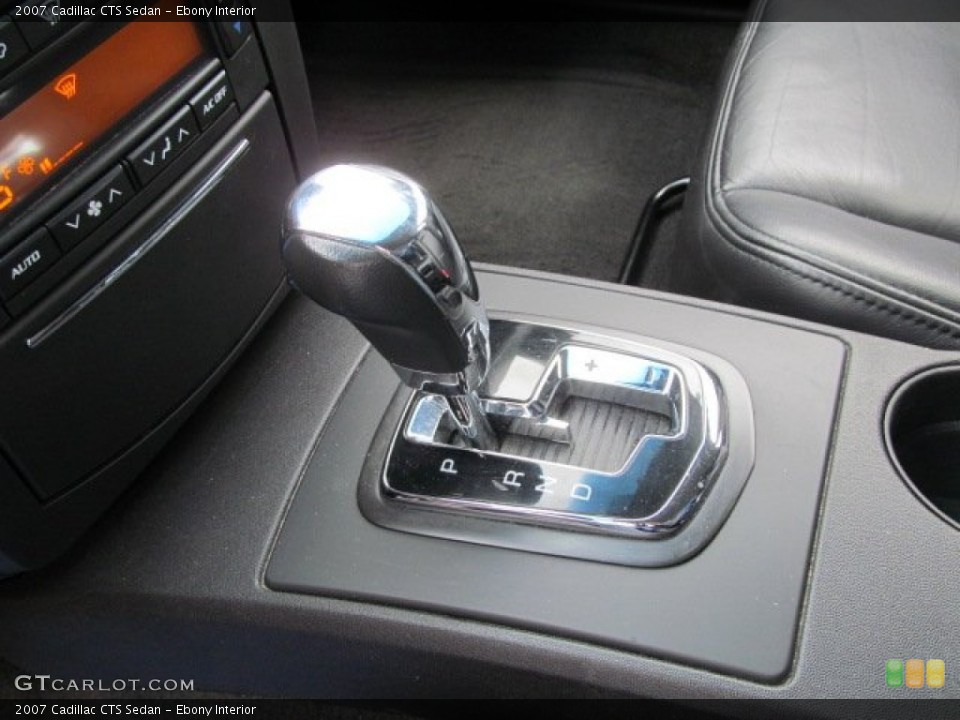 Ebony Interior Transmission for the 2007 Cadillac CTS Sedan #71580128