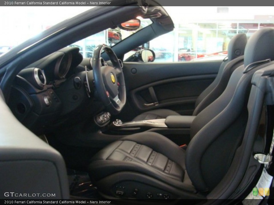 Nero Interior Photo for the 2010 Ferrari California  #71580230