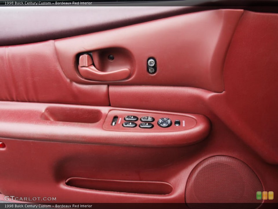 Bordeaux Red Interior Door Panel for the 1998 Buick Century Custom #71580681
