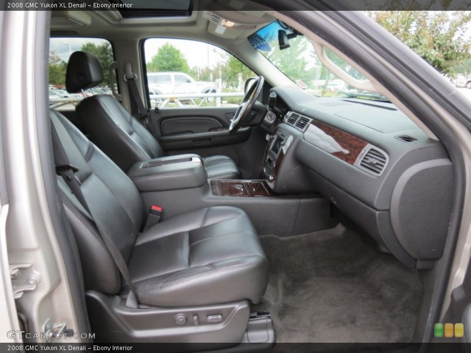 Ebony Interior Photo for the 2008 GMC Yukon XL Denali #71581379