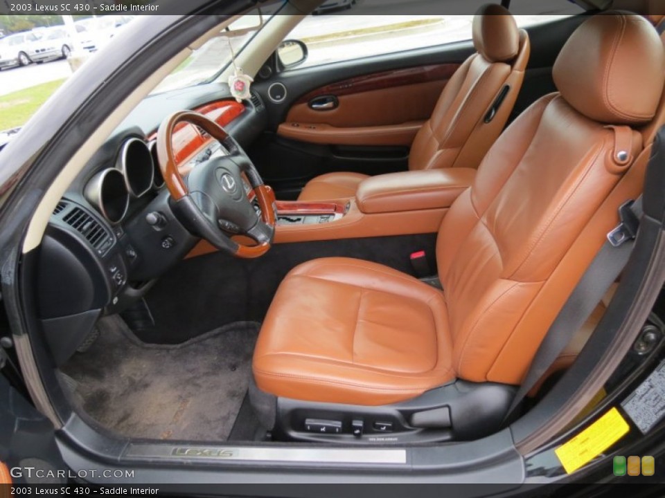 Saddle Interior Prime Interior for the 2003 Lexus SC 430 #71581820