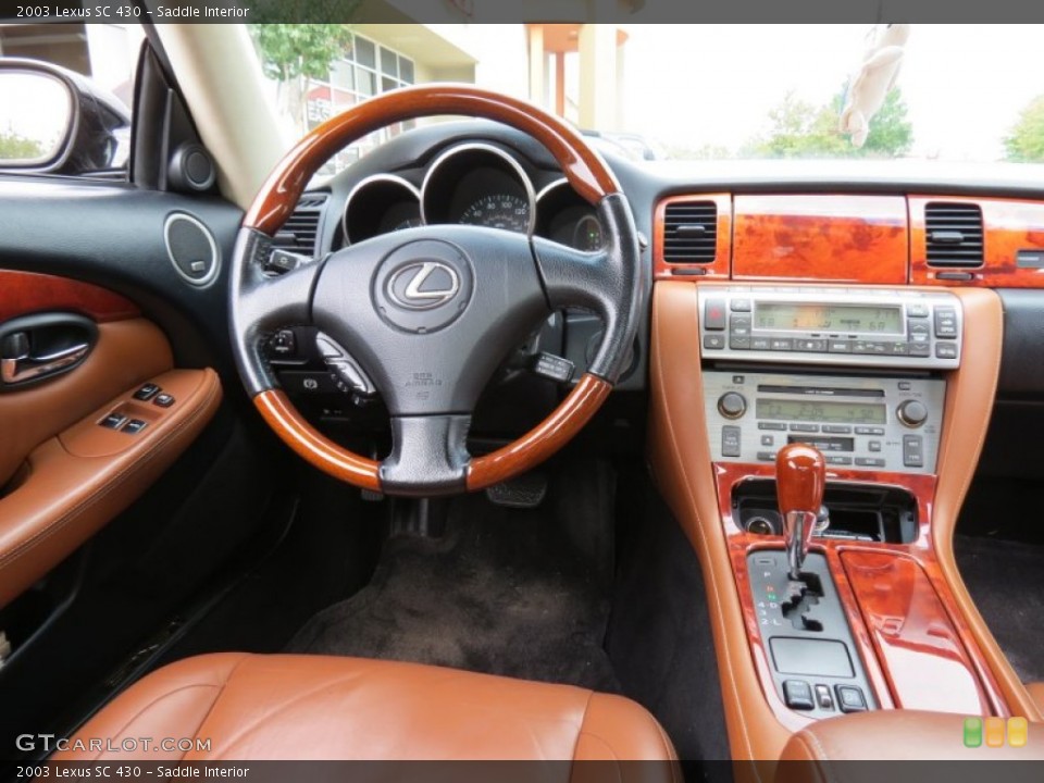 Saddle Interior Dashboard for the 2003 Lexus SC 430 #71581881