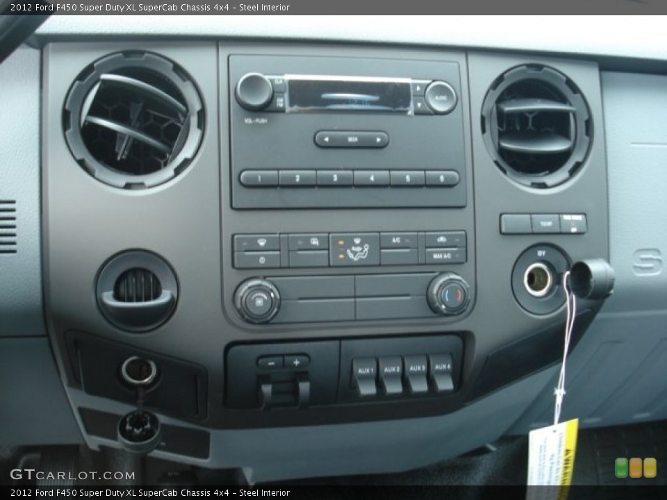 Steel Interior Controls for the 2012 Ford F450 Super Duty XL SuperCab Chassis 4x4 #71582913