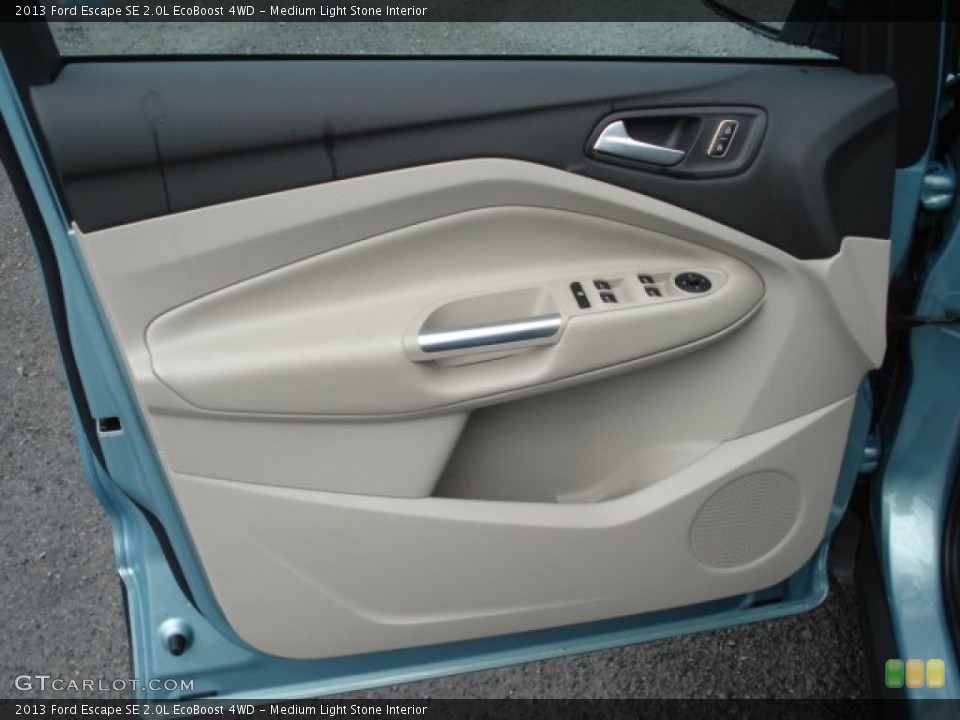 Medium Light Stone Interior Door Panel for the 2013 Ford Escape SE 2.0L EcoBoost 4WD #71584217