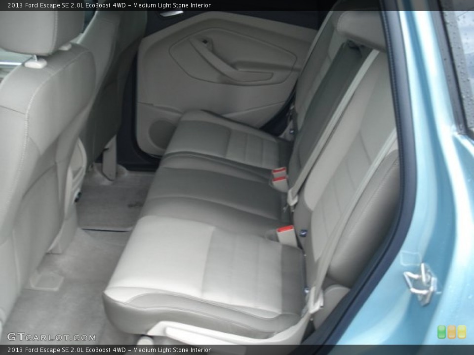 Medium Light Stone Interior Rear Seat for the 2013 Ford Escape SE 2.0L EcoBoost 4WD #71584226