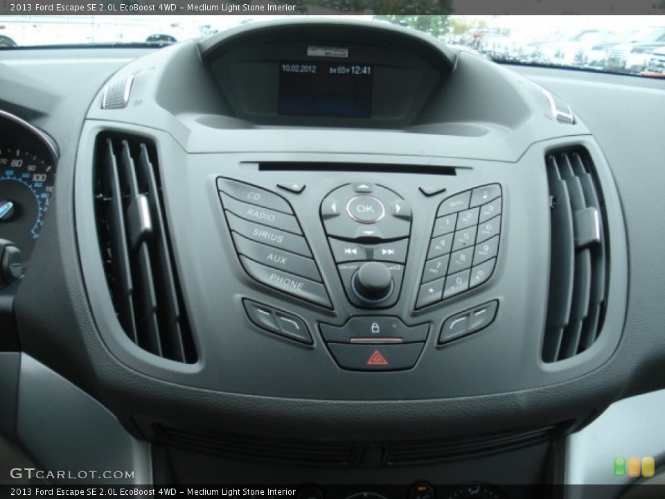 Medium Light Stone Interior Controls for the 2013 Ford Escape SE 2.0L EcoBoost 4WD #71584250