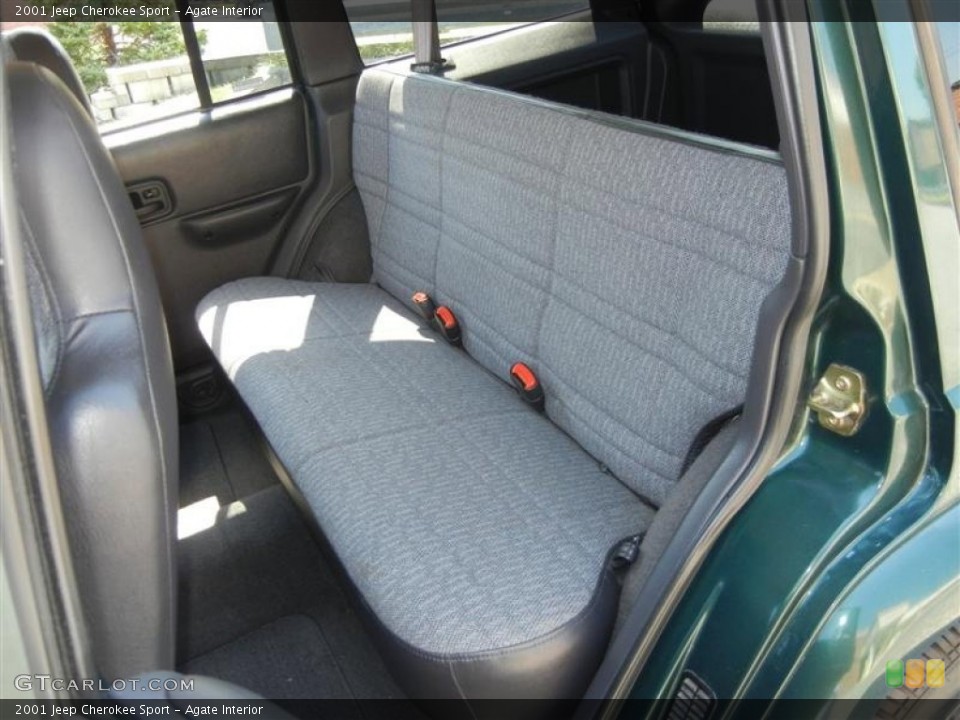 Agate Interior Rear Seat for the 2001 Jeep Cherokee Sport #71587026