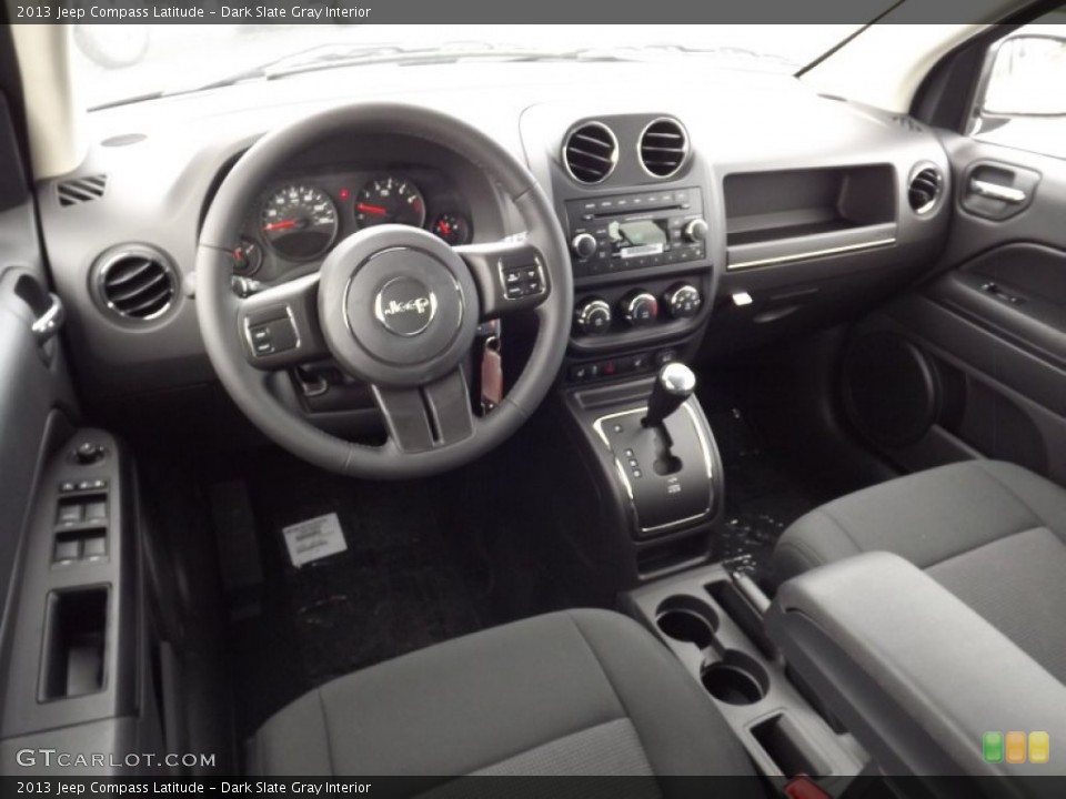 Dark Slate Gray Interior Prime Interior for the 2013 Jeep Compass Latitude #71587185