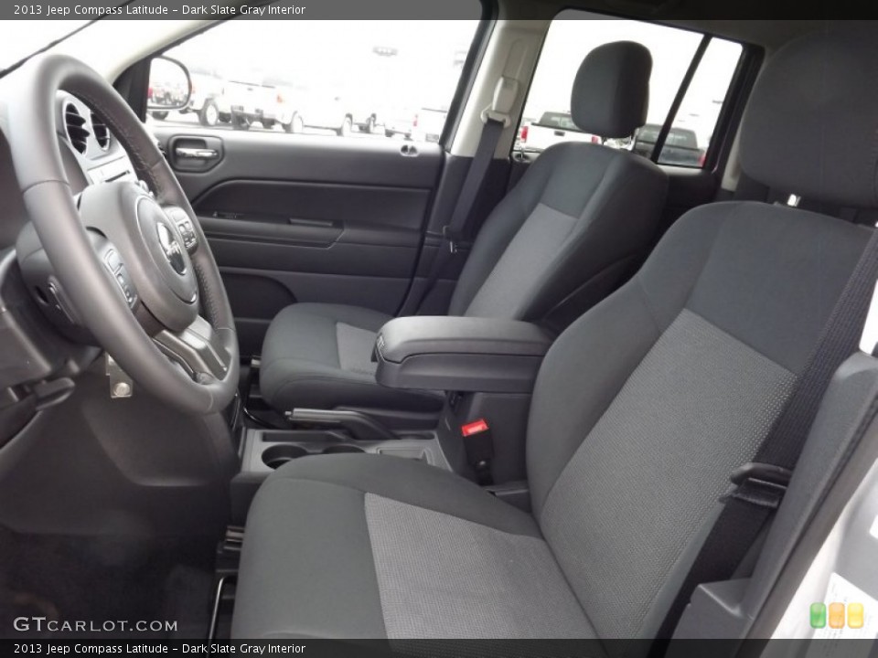 Dark Slate Gray Interior Photo for the 2013 Jeep Compass Latitude #71587202