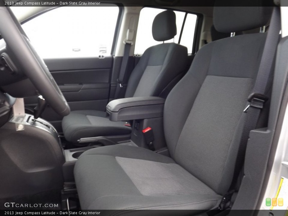 Dark Slate Gray Interior Photo for the 2013 Jeep Compass Latitude #71587221