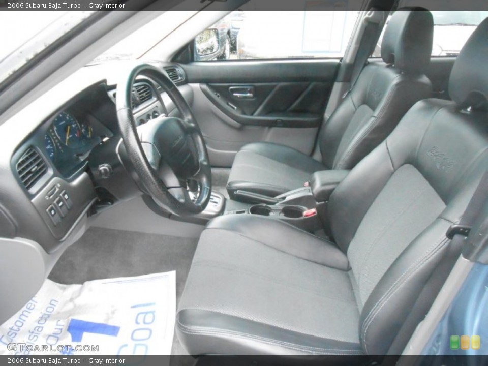 Gray Interior Photo for the 2006 Subaru Baja Turbo #71589420