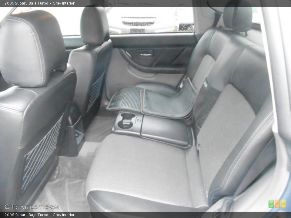 Gray Interior Photo for the 2006 Subaru Baja Turbo #71589426