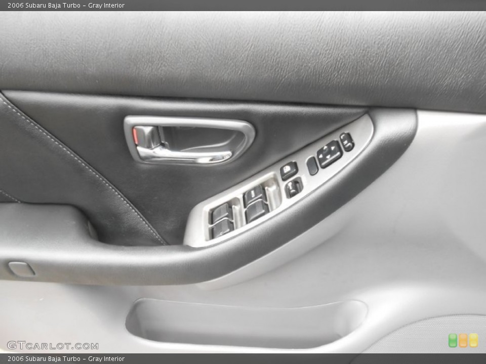 Gray Interior Controls for the 2006 Subaru Baja Turbo #71589474