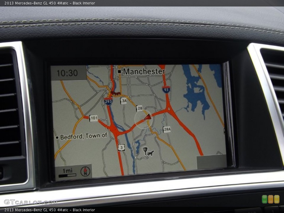 Black Interior Navigation for the 2013 Mercedes-Benz GL 450 4Matic #71590119