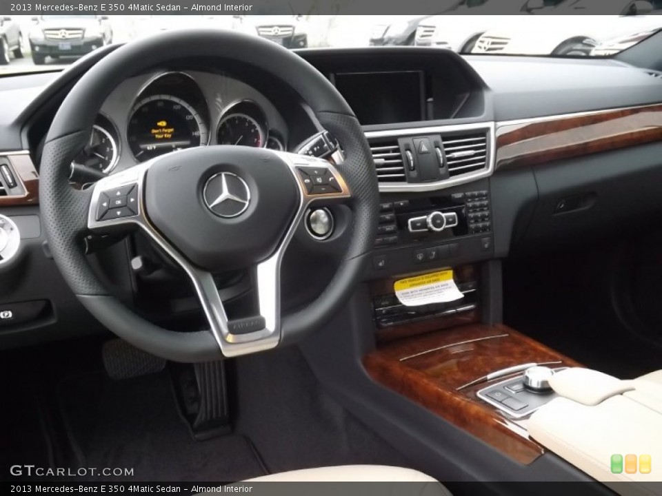 Almond Interior Dashboard for the 2013 Mercedes-Benz E 350 4Matic Sedan #71590446
