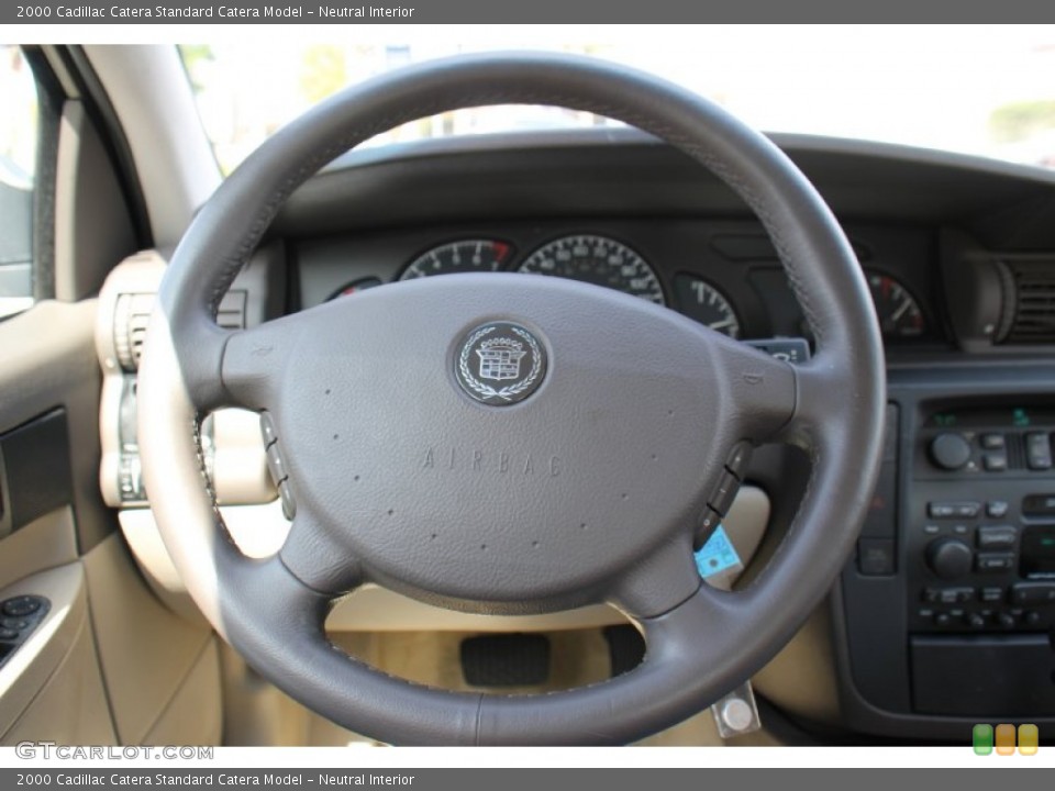 Neutral Interior Steering Wheel for the 2000 Cadillac Catera  #71592081