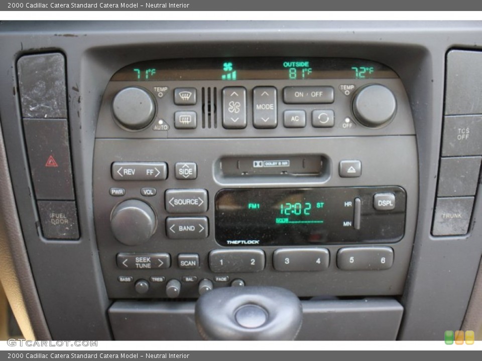 Neutral Interior Audio System for the 2000 Cadillac Catera  #71592090