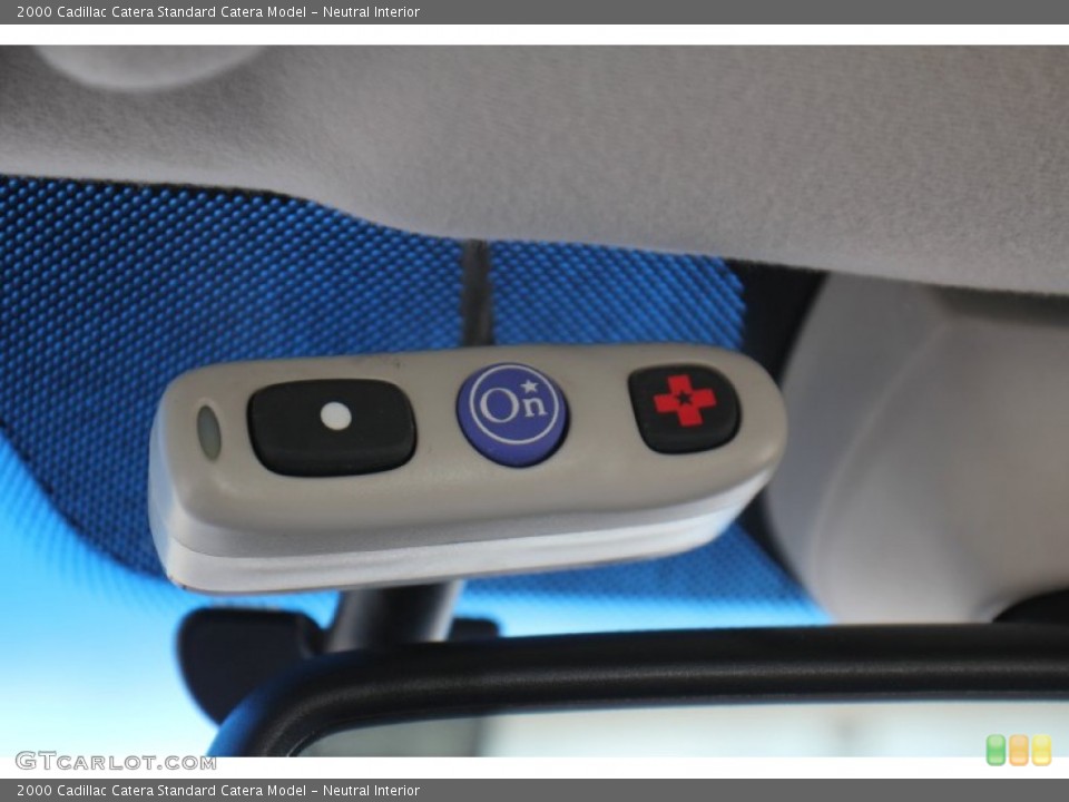 Neutral Interior Controls for the 2000 Cadillac Catera  #71592141