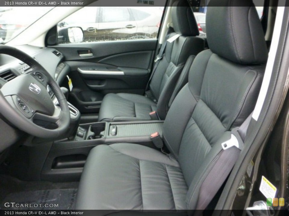 Black Interior Photo for the 2013 Honda CR-V EX-L AWD #71592438
