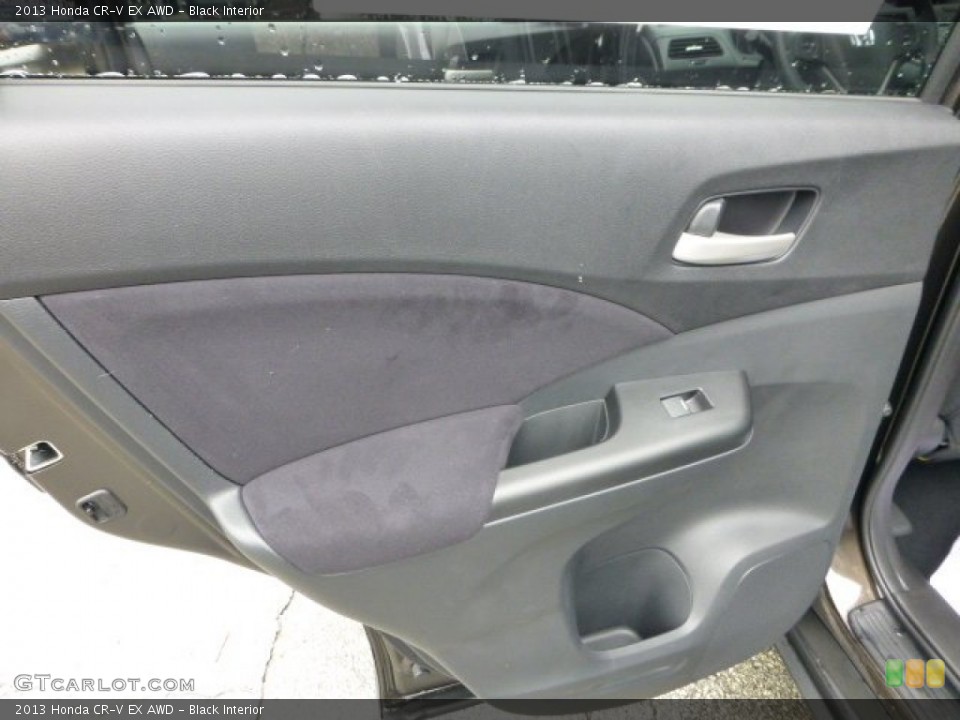 Black Interior Door Panel for the 2013 Honda CR-V EX AWD #71592636